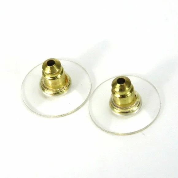 CHANEL Gold Logo Earrings - Picture 9 of 10